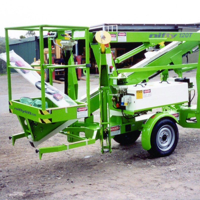 HR12 Nifty Lift Powered Access Hoist Purple Hire Solutions